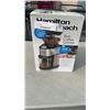 Image 1 : HAMILTON BEACH BURR COFFEE GRINDER TESTED AND WORKING - RETAIL $84