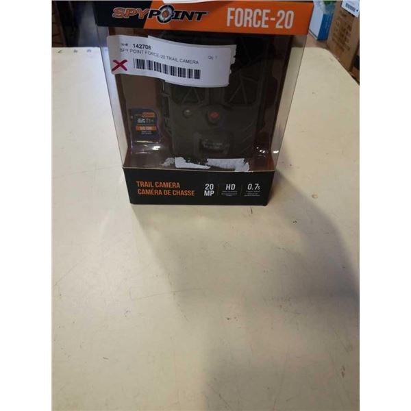 SPY POINT FORCE-20 TRAIL CAMERA