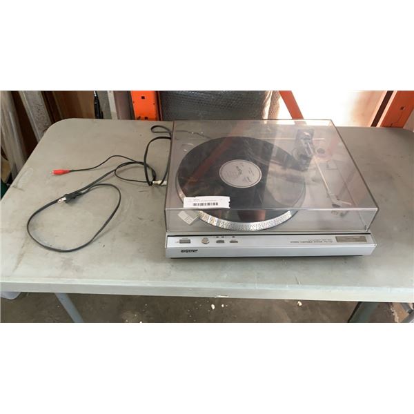 SONY PS-T33 TURNTABLE WORKING