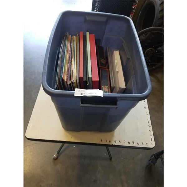 TOTE OF RECORDS