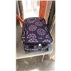 Image 2 : PURPLE LUGGAGE CARRYON WITH SIZE 10 SHOES AND SLIPPERS