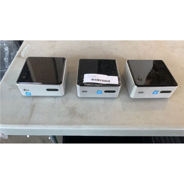 3 NUC COMPUTERS