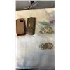 Image 1 : LOT OF JEWELRY, IPHONE CASES, AND SUNGLASSES CASE