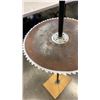 Image 3 : DECORATIVE SAW BLADE TABLE INDUSTRIAL SHADE LAMP CLOCK