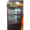 Image 2 : ILLUMINATED GLASS DOOR DISPLAY CABINET