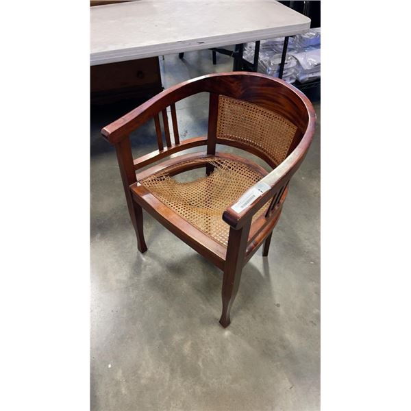 ANTIQUE MAHOGANY CHAIR NEEDS NEW SEAT