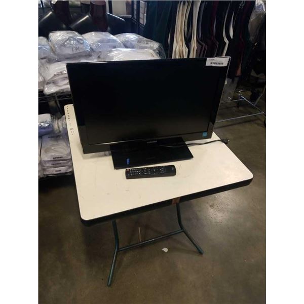 TOSHIBA 24" HDTV WITH REMOTE