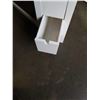 Image 7 : WHITE IKEA DROP SIDE TABLE W/ DRAWERS