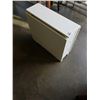 Image 8 : WHITE IKEA DROP SIDE TABLE W/ DRAWERS