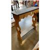 Image 3 : WOODEN 2 TIER PLANT STAND