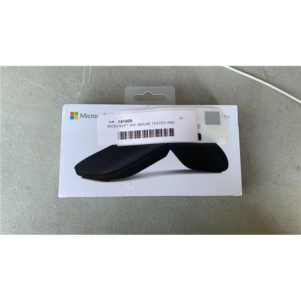 MICROSOFT ARC MOUSE TESTED AND WORKING - RETAIL $74