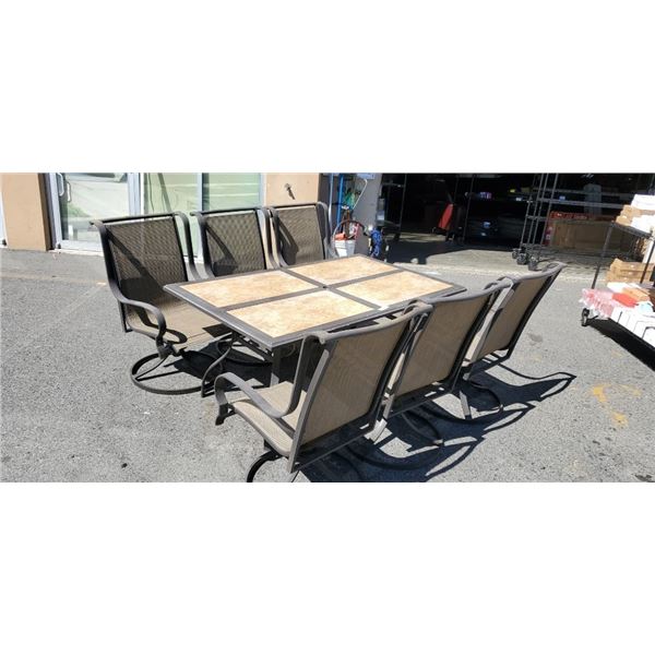 7 PC PATIO SET