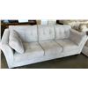 Image 1 : NEW MODERN GRAY MICRO SUEDE SOFA MSRP $1200