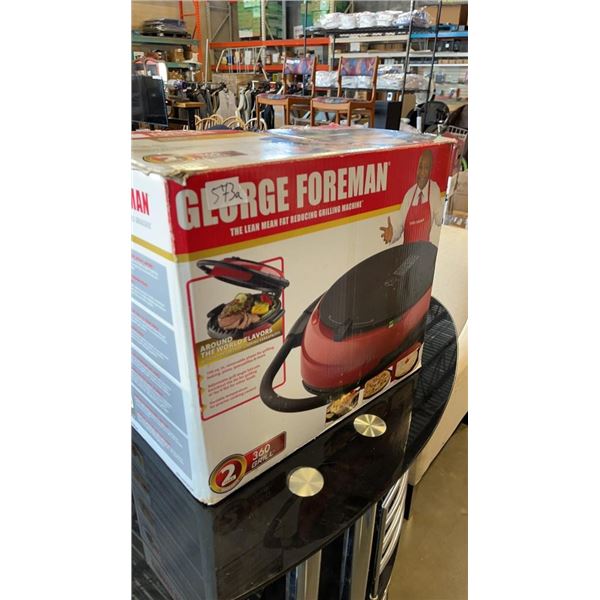 AS NEW GEORGE FOREMAN GRILL