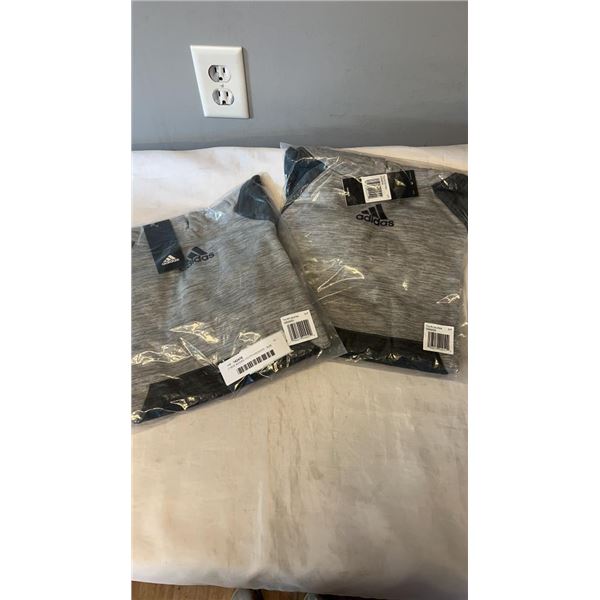 2 NEW ADIDAS YOUTH HOODIES - SIZE SMALL