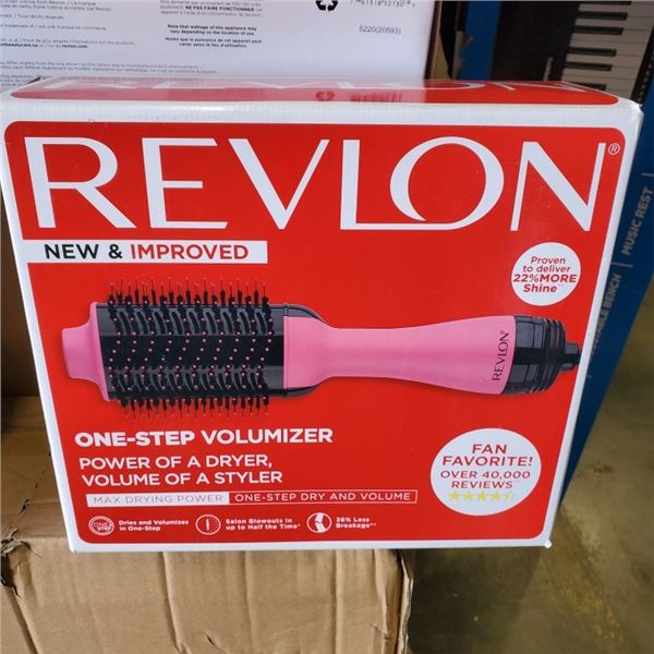 REVLON SALON ONE STEP HAIR VOLUMIZER - TESTED WORKING - RETAIL $66