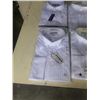 Image 2 : LOT OF 4 NEW CLASSY AND BERGAMO FORMAL WEAR SHIRTS SIZE 16-16.5 34/35