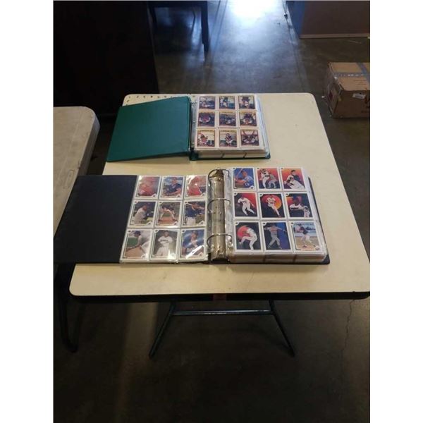 3 BINDERS OF HOCKEY CARDS