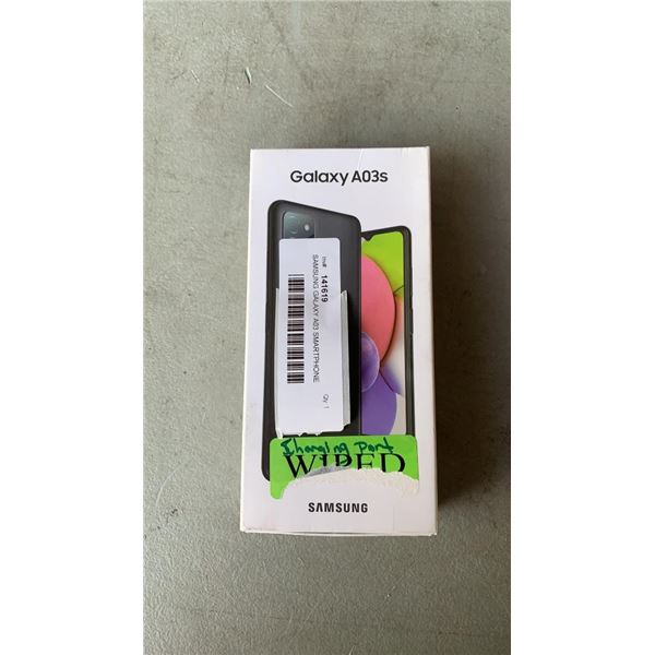 SAMSUNG GALAXY A03 SMARTPHONE TESTED AND WORKING WITH BOX - RETAIL $249