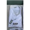 Image 2 : LOT OF 6 NEW CLASSY FORMAL WEAR SHIRTS  SIZE 4XL 32-37