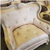 Image 2 : NEW MICHEAL AMINI LAVELLE CLASSIC PEARL TUFTED VELVET ARMCHAIR MSRP $1800