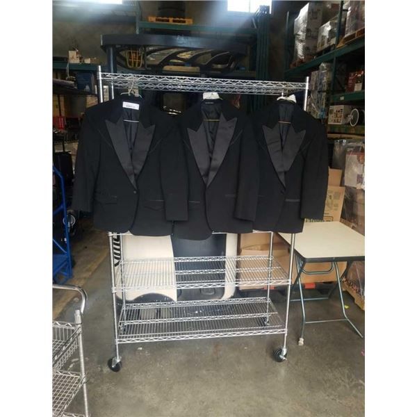 3 NEW FORMAL SUIT JACKETS