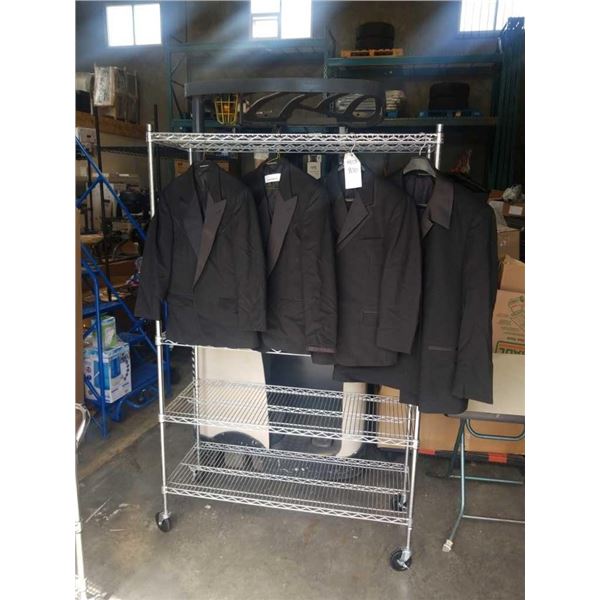 4 NEW FORMAL SUIT JACKETS