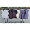 Image 2 : LOT OF 21 NEW BRACCI, NEIL ALLYN AND MEL HOWARD FORMAL VESTS SIZE MEDIUM