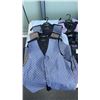 Image 2 : LOT OF 20 NEW BRACCI, JEAN YVES AND MARSHALL STEWART FORMAL VESTS SIZE MEDIUM