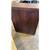 Image 8 : 2 CUPBOARD BAR UNIT WITH SLIDE OUT MIDDLE DRAWER