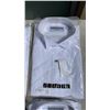 Image 3 : LOT OF 4 NEW CLASSY FORMAL WEAR SHIRTS SIZE XS 32/33 AND 3 L 36/37