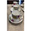 Image 2 : 8 CHINA CUPS AND SAUCERS: ROYAL ALBERT, PARAGON, AMERICAN BEAUTY AND MORE