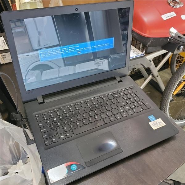 LENOVO IDEAPAD 110 LAPTOP WITH ADAPTER HDD REMOVED FOR PRIVACY