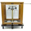 Image 1 : Antique scientific scaleThe scale measures 15" wide by 11" deep by 19" tall