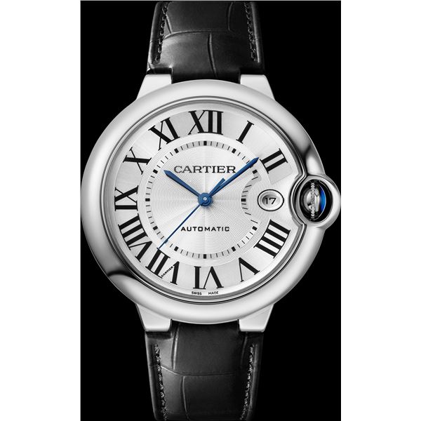 Cartier 40MM Ballon Bleu SS On Strap Model #WSBB0039