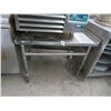 Image 1 : S/S Rolling 30" Equipment Stand