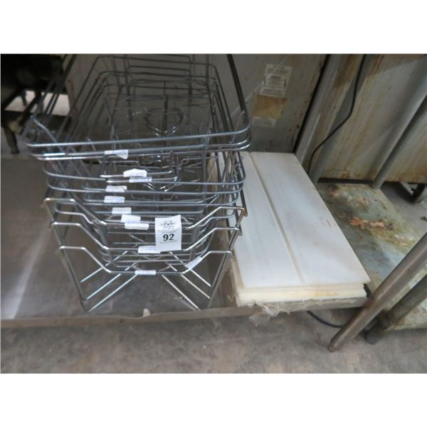 Chafing Dish Stand, Cut Boards