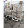 Image 1 : 2-Tray & Dish Cart w/Spare Rack - 2 X $