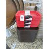 Image 1 : Plastic Wheel Trays, Sandwich Baskets