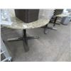 Image 1 : Granite Top Round Pedestal Tables -2