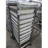 Image 1 : S/S Tray Cart w/11 Dough Trays