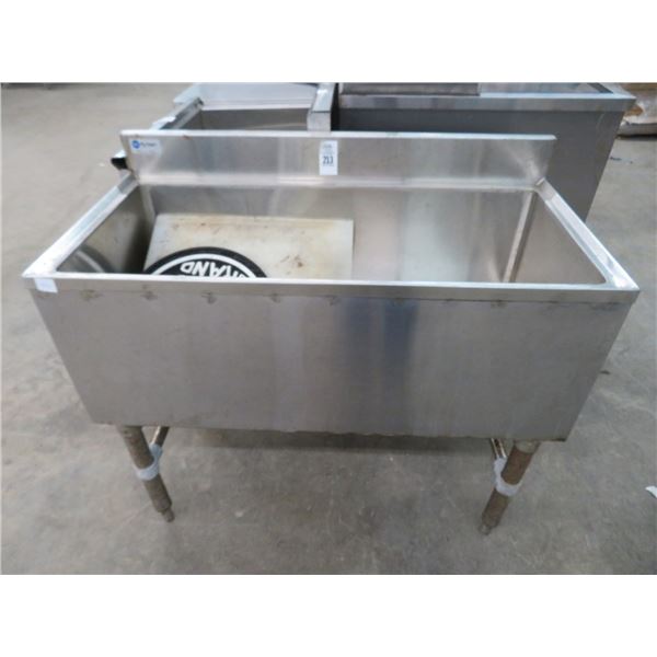 3' Back Bar Ice Bin