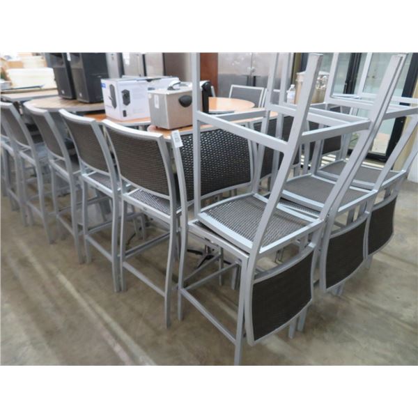 22-Wicker Style Patio Bar Stools - 22 X $