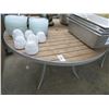 Image 1 : 8-4' Round Patio Dining Tables - 8 X $