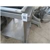 Image 2 : S/S 24 x 24 Rolling Equipment Stand w/Undershelf