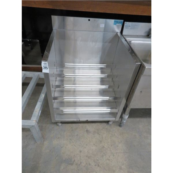 Supremetal 2' 5 Step Bottle Rack Cabinet