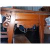 Image 8 : Antique Side Table & Swivel Mirror Cat A