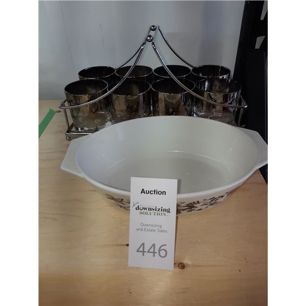 Vintage Pyrex & Vitreon Tublers Cat A