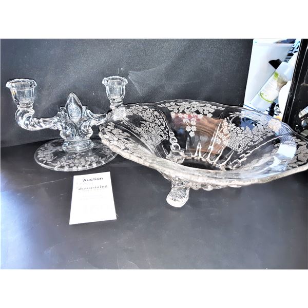 Fruit Bowl & Candle Holder Cat A