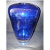Image 2 : Colbalt Bue Crystal Vase Cat A